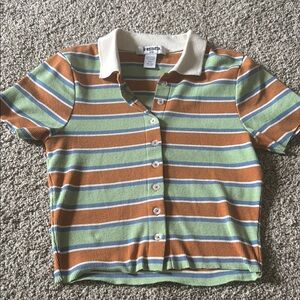 Striped Polo Shirt